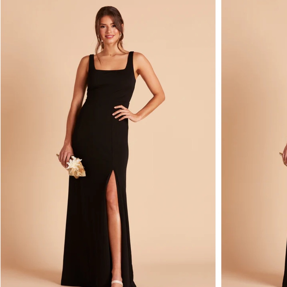 Birdy Grey Alex Convertible Dress in Crepe Black